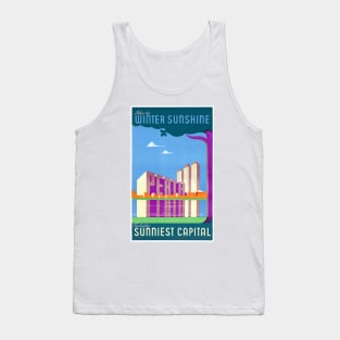 Vintage Travel Poster Australia Perth Tank Top